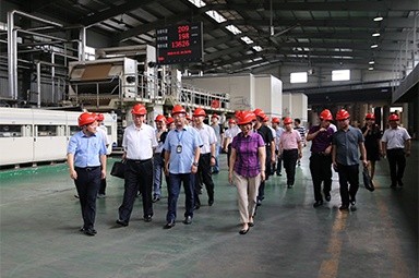 2018年9月12日，全國政協常委、提案委員會副主任郭庚茂、支樹平率領調研組蒞臨公司開展調研
